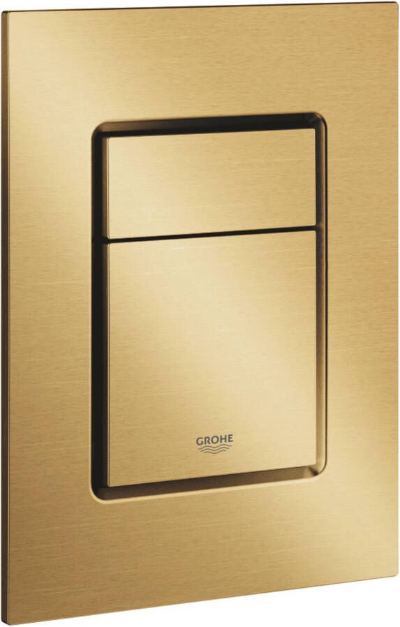 GROHE Skate Cosmopolitan S Bedieningsplaat mechanisch tweeknops 172 x 130mm(LxB ) kunststof hard graphite geborsteld