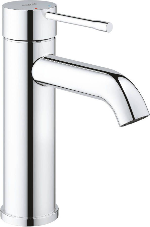 GROHE Essence New Wastafelmengkraan S-size eengreeps 1-gats 174mm hoogte glad 116mm uitloop vast chroom - Foto 2