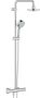 GROHE New Tempesta Cosmopolitan 160 douchethermostaat met douchesysteem wand tweegreeps 2-gats 150mm hart chroom - Thumbnail 4