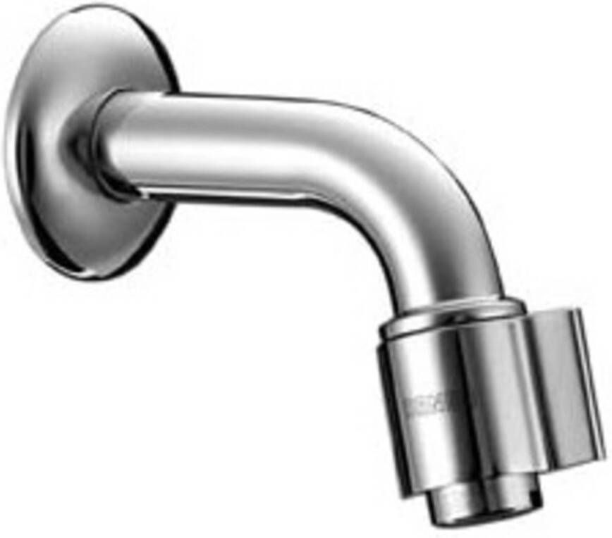 HANSA Nova tapkraan wanduitloop 1 2"aansluiting sprong 106mm vleugelgreep 00868101 - Foto 2