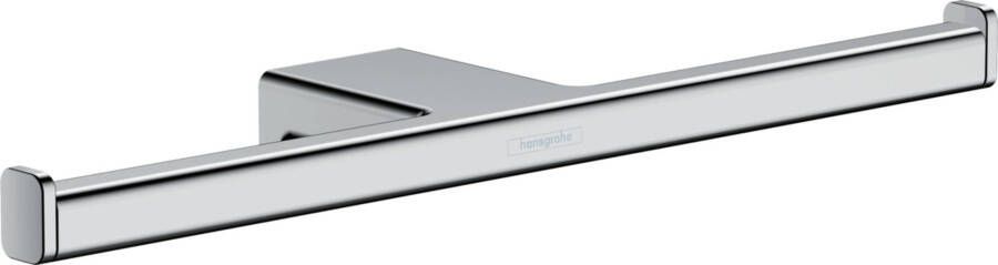 Hansgrohe AddStoris toiletrolhouder dubbel 30x7 8x3 7cm chroom