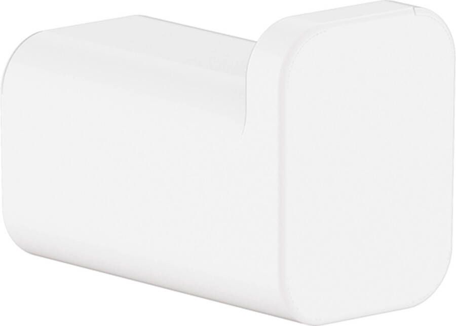 Hansgrohe Addstoris handdoekhaak enkel mat wit 41742700