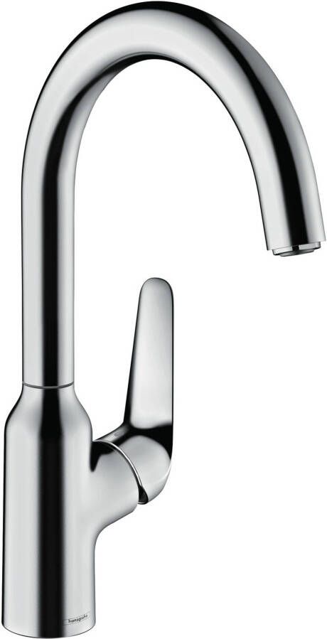 Hansgrohe M42 M421-H220 1-gats keukenkraan m. 360° draaibare uitloop chroom 71802000
