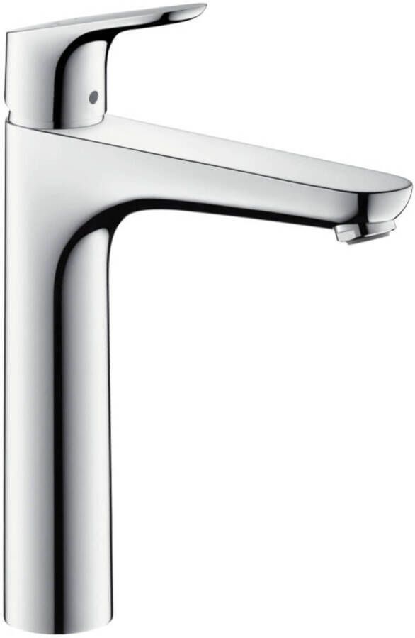 Hansgrohe Focus E2 wastafelkraan highriser inclusief ComfortZone 190 met waste chroom 31608000