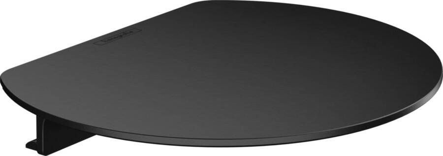 Hansgrohe Wallstoris planchet 20x3.9x16.9cm Zwart mat 27915670