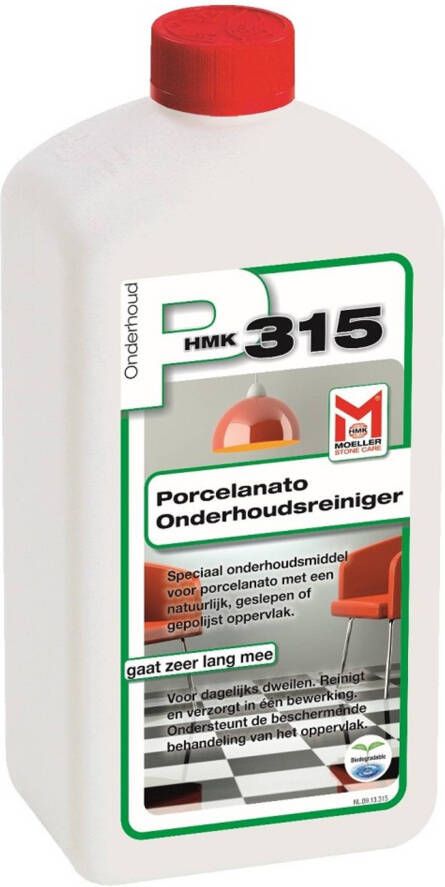 Moeller porcellanato onderhoudszeep 1 liter p315.1