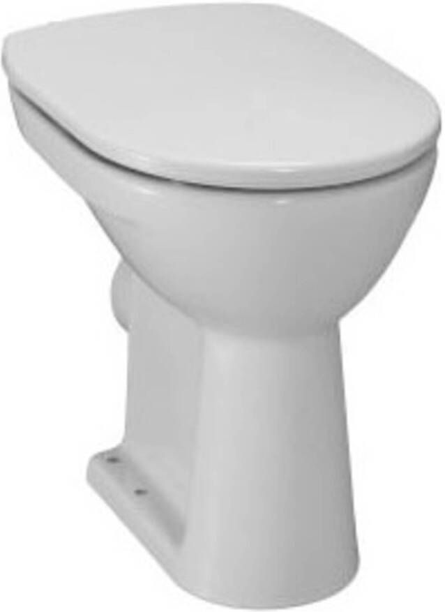 Laufen Pro staand closet 47x36x45cm vlakspoel afvoer PK. verhoogd 2 x 2 schroefgaten keramiek wit h8259560002041