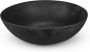 LOOOX Ceramic Raw Black ruw keramische waskom 400x150 mm zonder kraangat zonder overloop zwart WWK40ZW - Thumbnail 2