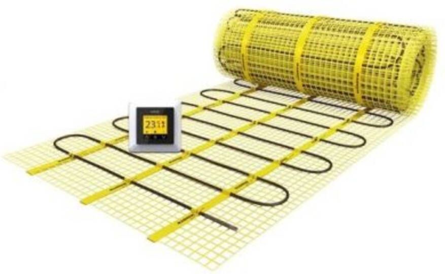 Magnum Mat elektrische vloerverwarming set 1050 watt 7.0 m2 met WiFi thermostaat wit 201405 - Foto 3