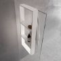 Novellini Frame planchet 3-hoog hangend 35x90cm + haak mat wit - Thumbnail 1