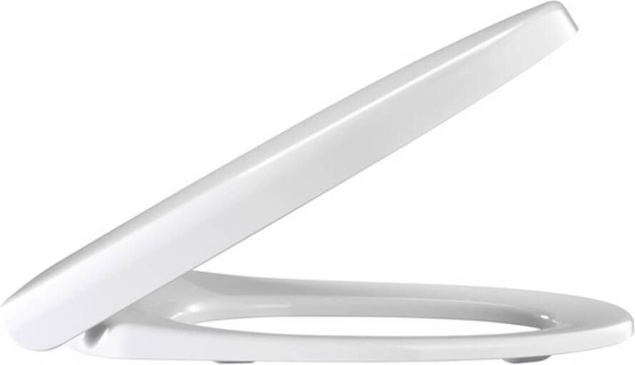 PRESSALIT 300+ closetzitting met deksel met DA8 scharnier standaard montage wit - Foto 2