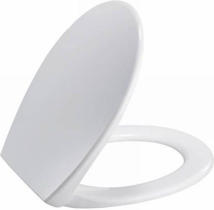 PRESSALIT 718 closetzitting met deksel scharnier: RVS softclose kleur: wit