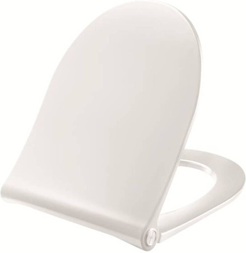 Pressalit Sway D2 zitting met softclose en lift-off 35 9x45 4 cm Mat Zwart