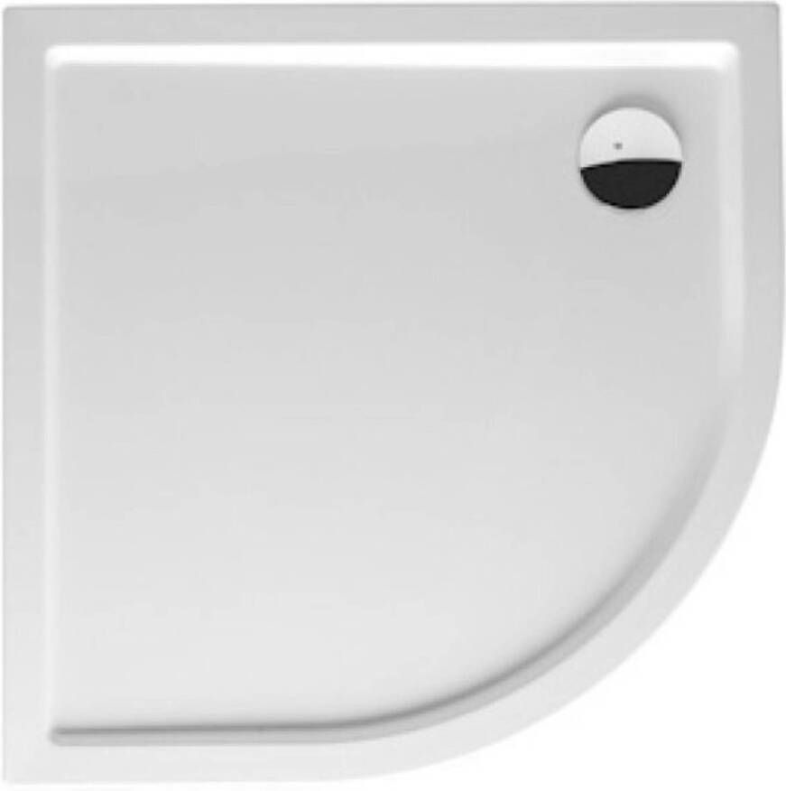 Riho Zurich Douchebak 90x90x4.5cm acryl kwartrond glans wit D001022005