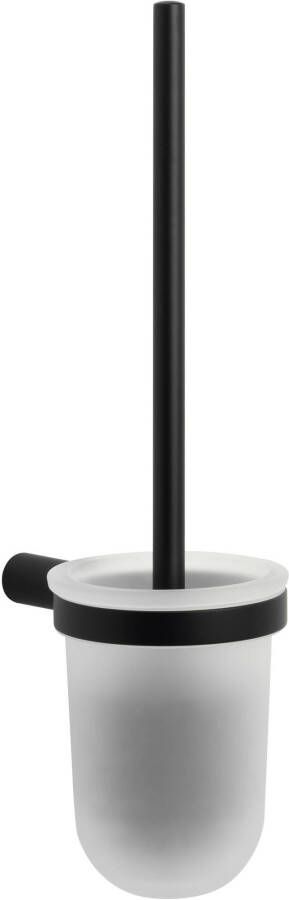Saqu Black Toiletborstelset 9 2x13 7x35 cm mat zwart