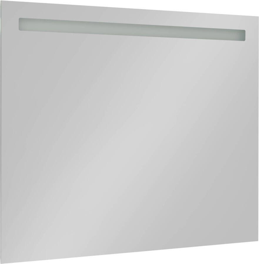 Saqu Plain Spiegel met LED verlichting en stopcontact 120x80 cm