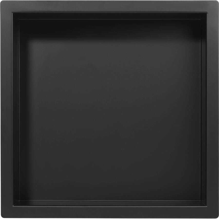 Saqu Shine inbouwnis 30x10x30cm mat zwart