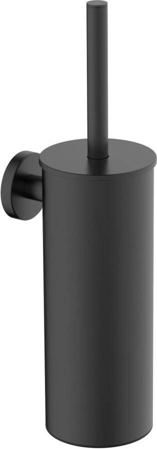 Saqu Nemo toiletborstel met houder 9 2x12x35 2cm mat zwart