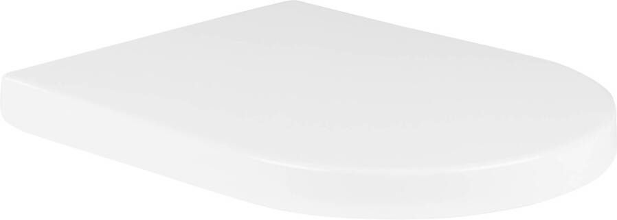 Saqu toiletbril incl. deksel met quickrelease Wit - Foto 1