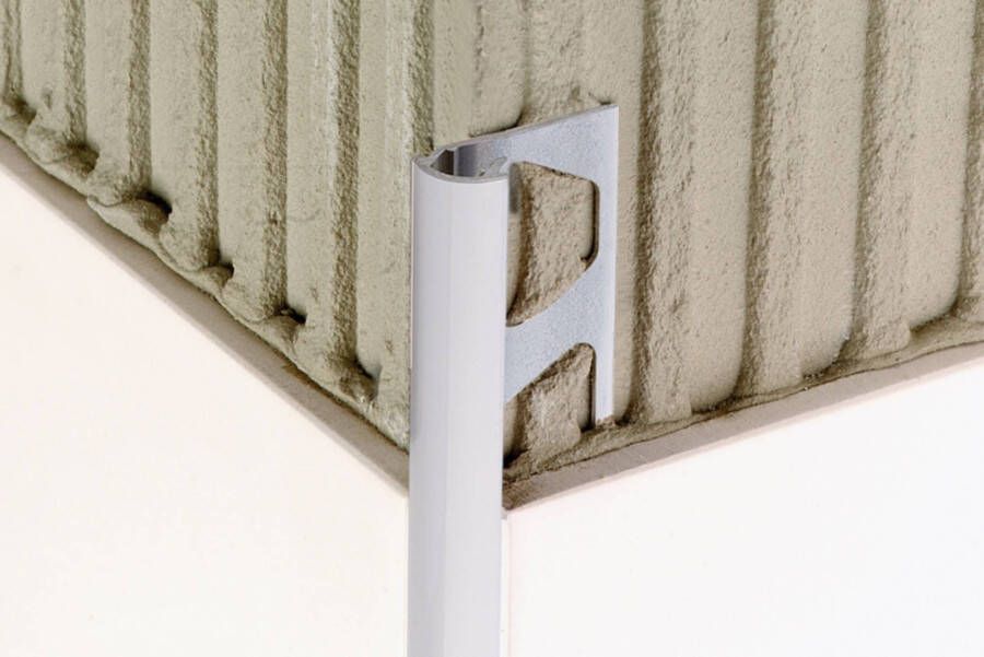 Schlüter Rondec-ACG tegelprofiel 10 mm 250 cm aluminium glans geanodiseerd aluminium