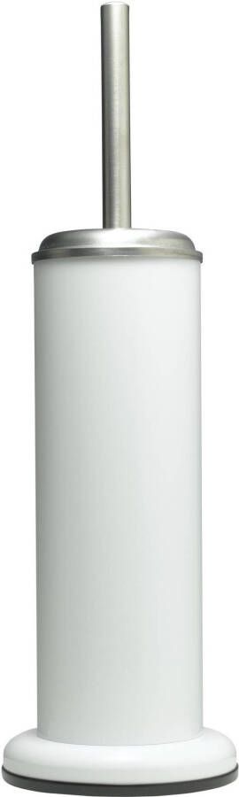 Sealskin Toiletborstelhouder Acero 12 x 40 5 cm Roestvast Staal Wit