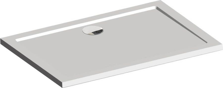Get Wet by Sealskin Fusion Douchebak Inbouw Rechthoek 120X80X4 cm Douchebak