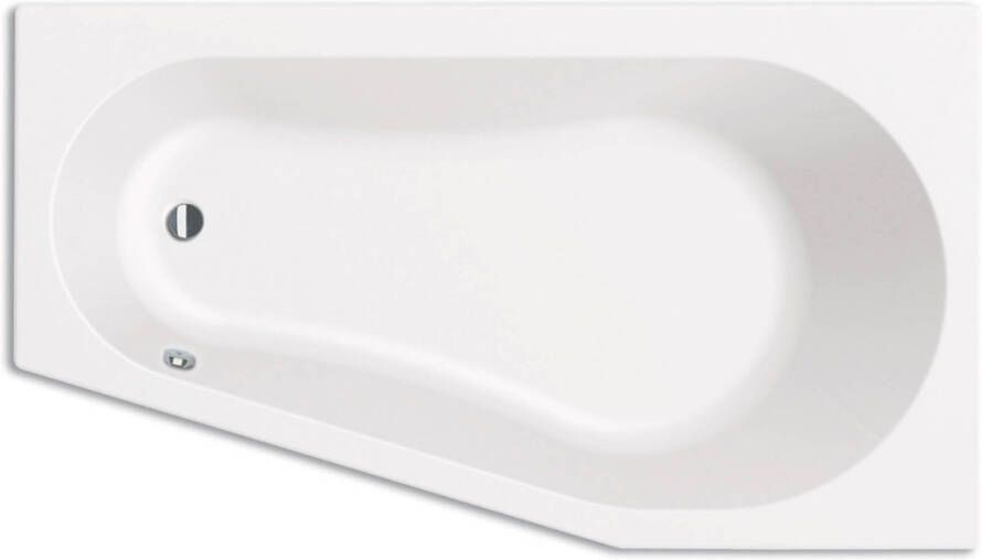 Douche Concurrent Ligbad Sealskin Get Wet Optimo Compactbad Rechts 160x90x60 Wit