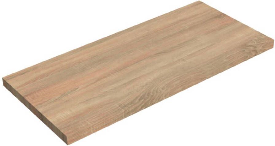 Thebalux Afdekblad HPL 120 5x46x3 8 cm Natural oak
