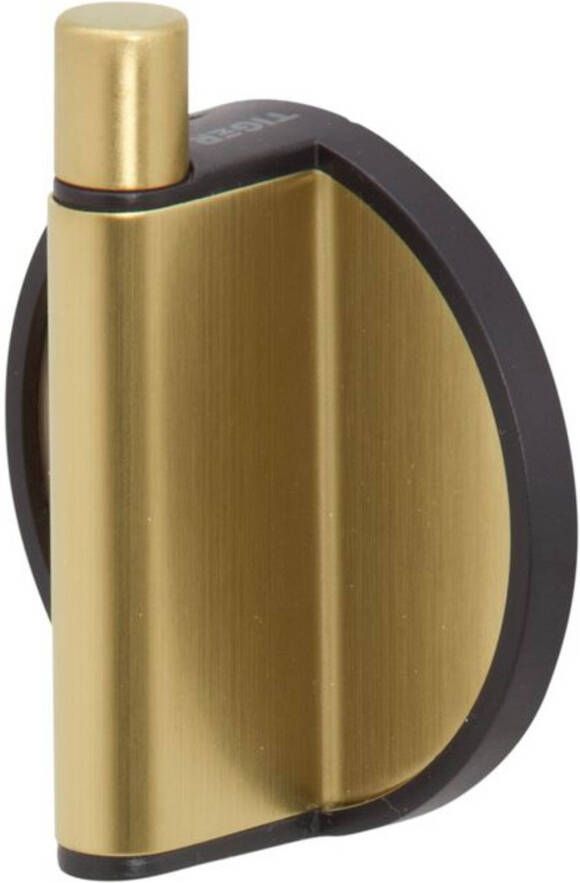 Tiger Tune Haak Messing geborsteld Zwart 5.4x6.5x2.5cm 1327135646