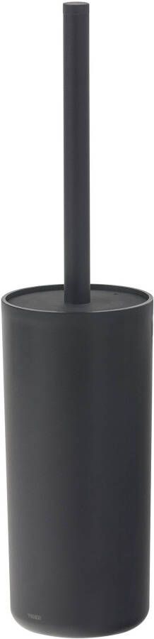 Tiger Urban Toiletborstel met houder vrijstaand Zwart 9.3x38.6x9.3cm 1317430746
