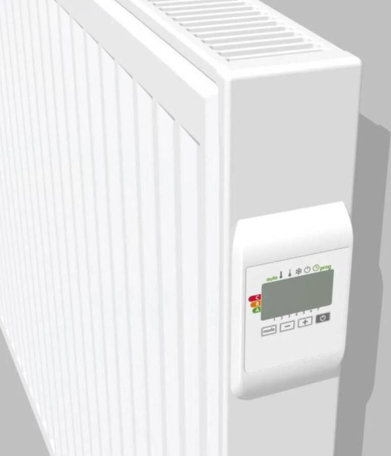 Vasco E-Panel EP-H-RIB elektrische radiator 750W 60x60cm verkeerswit
