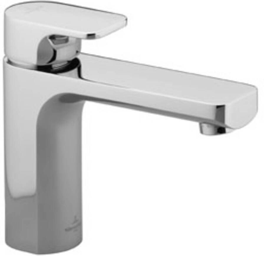 Villeroy & Boch Cult Wastafelkraan Zonder Waste Sprong 135mm. Chroom