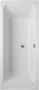 VILLEROY & BOCH Architectura kunststof duobad acryl rechthoekig 180x80cm z. poten wit UBA180ARA2V01 - Thumbnail 11