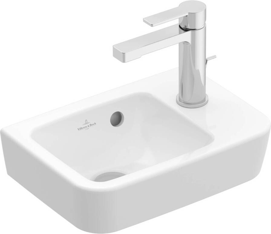 Villeroy & Boch O.Novo fontein met 1 kraangat rechts 36x25x9 5cm Wit