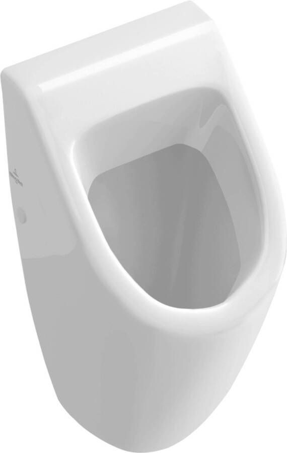 VILLEROY&BOCH Villeroy&amp Boch Subway keramisch urinoir. Afmeting 535x285x315mm. Inlaat achter uitlaat achter wit
