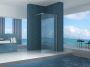 Diamond Line Inloopdouche Eco 140x200cm Antikalk Helder Glas Chroom Profiel 8mm Veiligheidsglas Easy Clean - Thumbnail 6