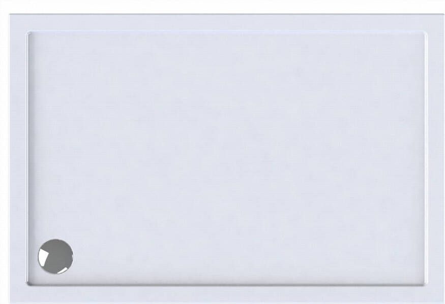 Wisa Maia Douchebak H5xB75xL120cm afvoer 90mm rechthoek Acryl Wit 5070404401