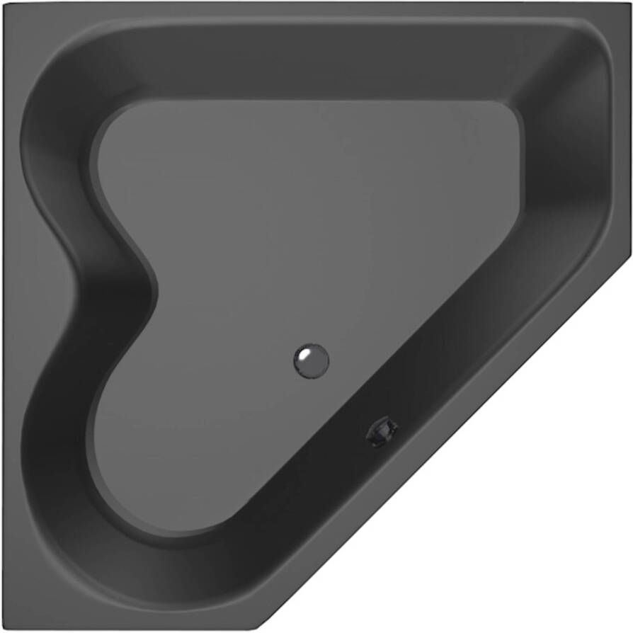 Xenz Ligbad Inbouw Sumba 1-2 Persoons Duobad 80x175x45cm Acryl Pergamon Hoogglans met Poten