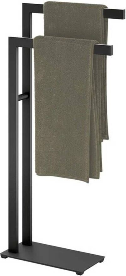 ZACK Linea Staand handdoekrek 15x38 5x80cm zwart