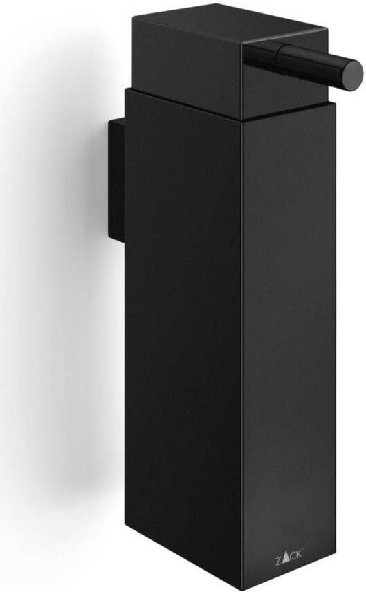 ZACK Linea Zeepdispenser wandmontage 4x10 8x16 7cm zwart