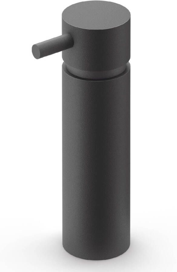 Zack Manola lotiondispenser 5x16.5cm RVS zwart 40557