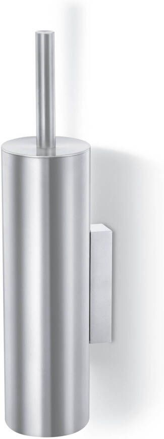 Zack Tubo Toiletborstelset 30X10X10cm Mat Gesatineerd RVS 40244 - Foto 2
