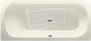 BeterBad-Xenz Aruba 190x90 cm ligbad 350L Edelweiss mat