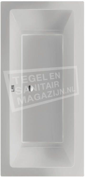 BeterBad-Xenz Beterbad Xenz Society (170x75x50cm) Duobad inbouw 275L Acryl Cement mat
