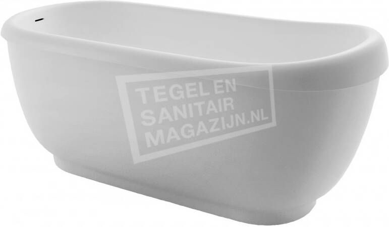 BeterBad-Xenz Beterbad Xenz Vito (167x74x62 67cm) Solid Surface Vrijstaand Bad 230 L Wit