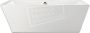 BeterBad-Xenz Donna 180x80x60 cm vrijstaand bad wit glans - Thumbnail 1