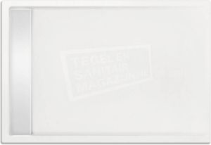 BeterBad-Xenz Easytray 140x90x5 cm acryl zelfdragende douchebak incl. gootcover wit glans