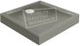 BeterBad-Xenz Mariana 100x100x14 cm douchebak met voorpaneel cement mat - Thumbnail 1