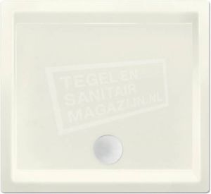 BeterBad-Xenz Society 100x100x12 cm douchebak acryl edelweiss mat