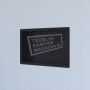 Bibury black luxe inbouwnis 30x60x7.5cm RVS met flens mat zwart - Thumbnail 1